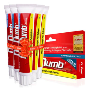 Dr. Numb Numbing Cream for Tattoos & Waxing - 2 Tubes, 30g product image