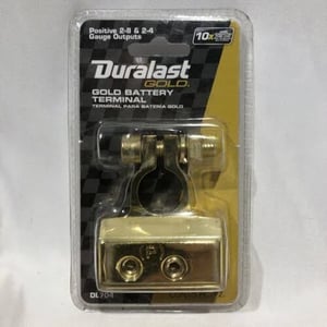 2-in-1 Gold Plated Battery Terminal with Dual Outputs product image