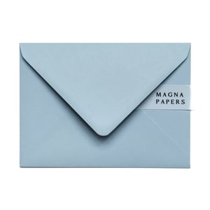 Dusty Blue 5x7 Envelopes for Wedding Invitations and Cards product image