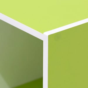 Elegant White Small Bookshelf for Organizing Books and Decor product image