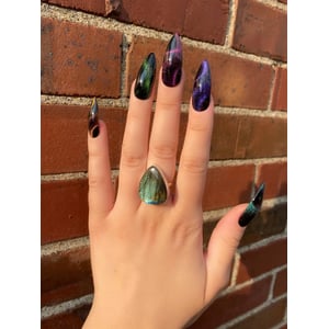 Eclipse Cat Eye Press-On Nails - Color Shifting, Glossy Finish product image