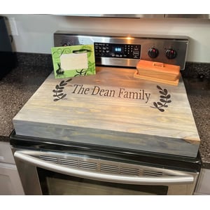 Custom Stovetop Cover and Noodle Board for Kitchen Counter Space product image