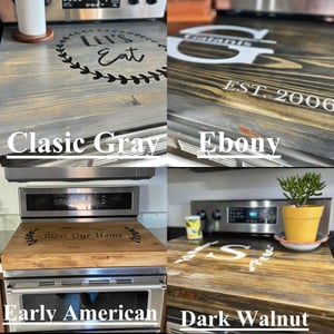 Custom Stovetop Cover and Noodle Board for Kitchen Counter Space product image