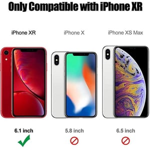 Heavy Duty Shockproof iPhone XR Case with Raised Edges and Non-Slip Grip product image