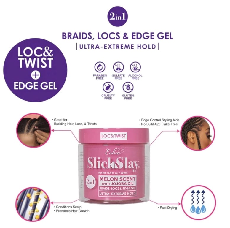 Smooth Braiding Gel for Flawless Hair Styles product image