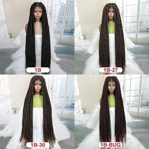 40inch Full Lace Knotless Box Braids Wig for Women product image