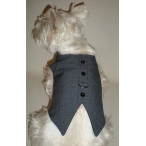 Custom Fit Dog Wedding Tuxedo with Bandana product image