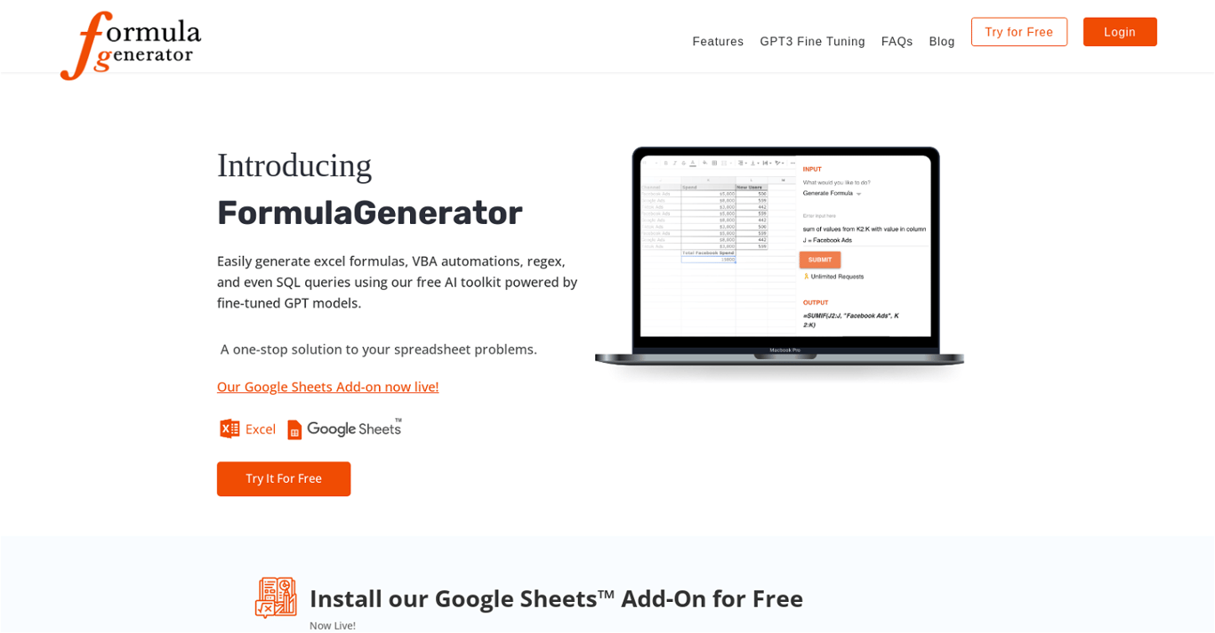 Formula Generator company image