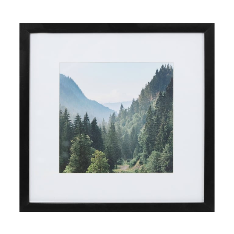 8x8 Black Framed Gallery Set with Mat product image