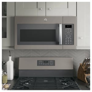 GE Over-the-Range Sensor Microwave Oven with 1000 Watts and Automatic Cooking Controls product image