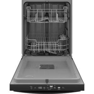GE Top Control Dishwasher with Sanitize Cycle & Dry Boost - Gdt550pgrbb, Black product image