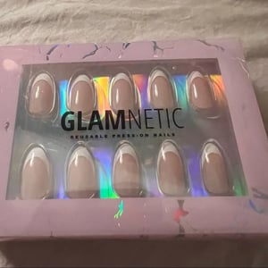 Glamnetic Ma Damn Press-On Nails - Reusable and Durable French Tip Nails for All Occasions product image