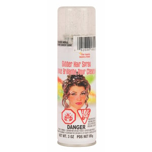 Silver Glitter Hairspray for Temporary Sparkle product image