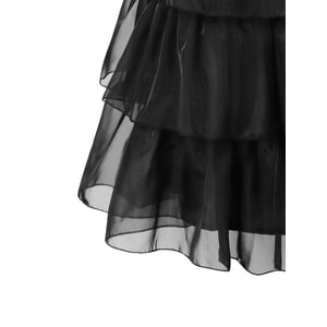 Glowing Girls Wednesday Addams Dress Costume Cosplay Halloween Outfit product image