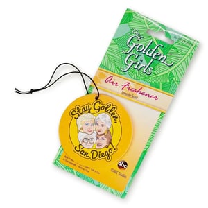 Sweet-Scented Golden Girls Car Air Freshener product image