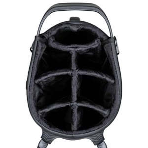 Lightweight, High-Quality Leather Golf Stand Bag with Velvet Wrapped Dividers and Magnetic Pocket product image