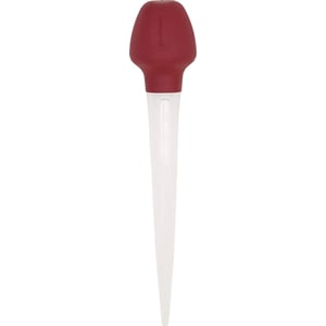 Clear Plastic Turkey Baster with Heat-Resistant Rubber Bulb product image
