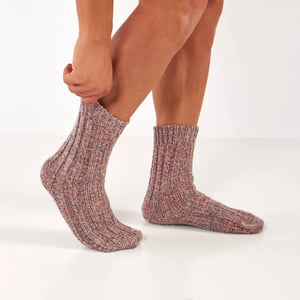 Comfy Merino Wool Slipper Socks for Men product image