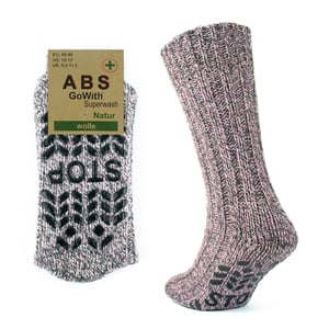 Comfy Merino Wool Slipper Socks for Men product image