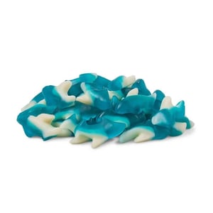 Delicious Gummy Blue Sharks - 1.5 Inches of Fruity Fun product image