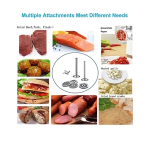 KitchenAid Stand Mixer Food Grinder Attachment for Meat, Cheese, and More product image