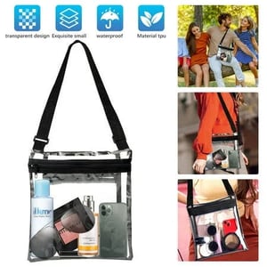 Stadium-Approved Clear Crossbody Bag for Quick Access and Organization product image