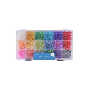16oz Rainbow Glass Bead Kit for Jewelry Making product image