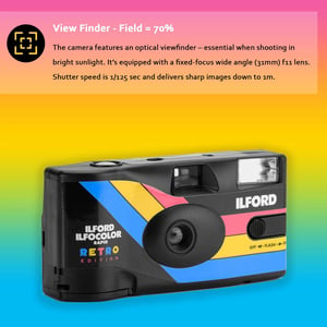 Disposable 35mm Film Camera with Built-in Flash product image