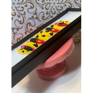 Custom Hand-Painted Disney Nail Set with Storage Box and Application Instructions product image