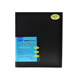 Stylish and Durable Multi-Ring Binder for Art and Documents product image