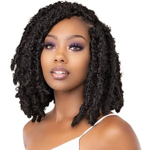 Synthetic Butterfly Braids in Medium Brown product image
