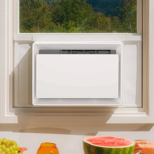 WiFi-Enabled July Air Conditioner: Classic White, 6000 BTU product image