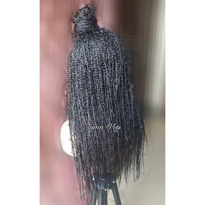 Jungle Box Braids Lace Front Wig with Adjustable Elastic Band product image