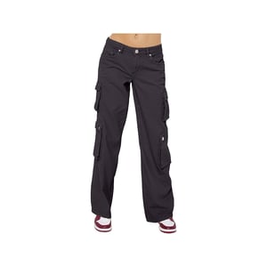 Stylish and Comfortable Juniors' Grey Cargo Pants product image