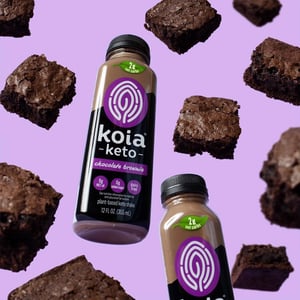 Koia Keto Chocolate Brownie Shake | Ready-to-Drink Low Carb Protein Drink product image