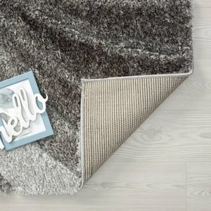 Stylish Geometric Gray Area Rug for Living Room and Bedroom Comfort product image