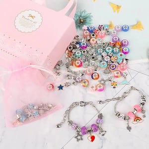 DIY Charm Bracelet Making Kit for Girls product image
