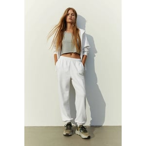 Stylish and Comfortable Women's White Joggers by H&M product image