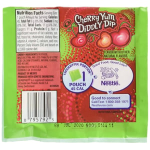 Fun Dip Candy with Edible Dip Sticks, Cherry & RazzApple Flavors, 48 Packets product image
