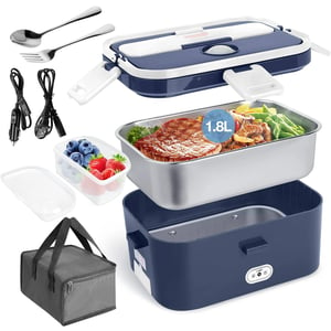 Portable Electric Lunch Box Food Heater with Insulated Bag product image