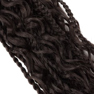 LMZIM 14 Inch Goddess Box Braids Crochet Hair Bohomian Crochet Box Braids  Curly Ends 8 Pack 3X Crochet Braids Synthetic Braiding Hair Extension Black  14 Inch 1B