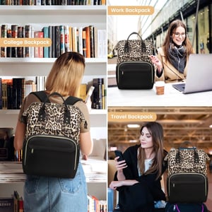 Large Capacity Waterproof Laptop Backpack for Women with Anti-Theft Features product image