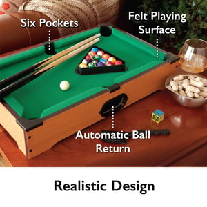 Compact Mini Billiards Table Set for Family Game Nights product image