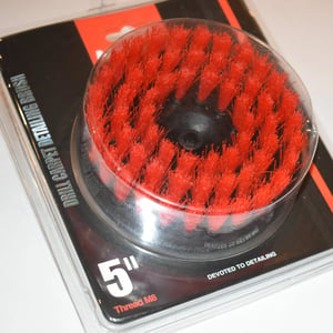 Heavy-Duty Drill Carpet Brush with Durable Nylon Bristles product image
