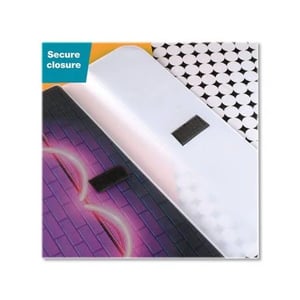 Nostalgic Trapper Keeper Binder with Secure Closure and Inside Pocket product image