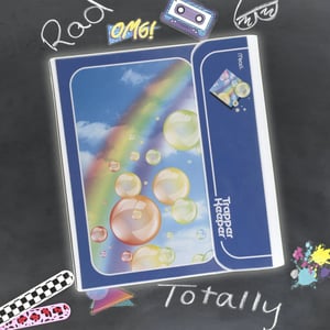 Colorful Trapper Keeper Binder Bundle with Rainbow Bubbles Design product image