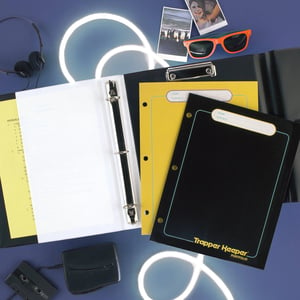 Retro Trapper Keeper Binder with Hook and Loop Closure product image