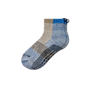 Bombas Men's Merino Wool Gripper House Non-Slip Socks Perfect For