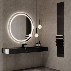 Customized LED Bathroom Mirror with Bluetooth Speakers product image