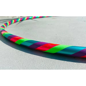 Handmade Miami Vice Hula Hoop for Fitness and Fun product image